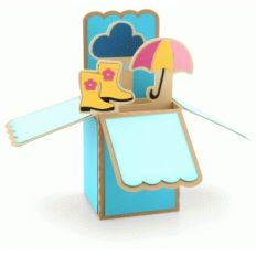 rainy day box card