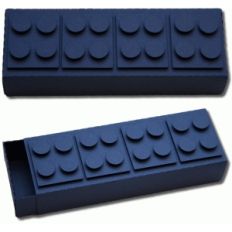 3d sliding building block box
