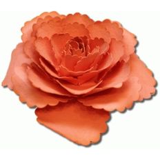 3d paper flower
