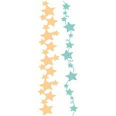 vertical star borders