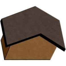train scenery - building