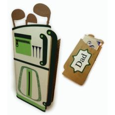 golf bag giant candy bar wrap father’s day