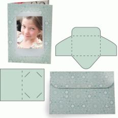 instant photo basic card and envelope