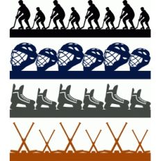 hockey borders set