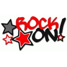 rock on title