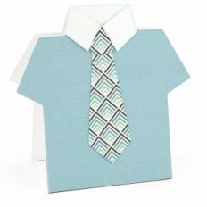father's day shirt and tie card