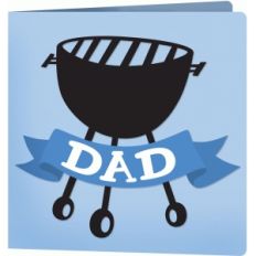 dad bbq card