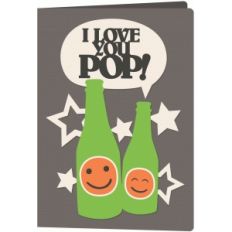 i love you pop card
