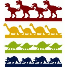 dinosaur borders set