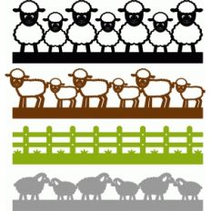sheep borders set