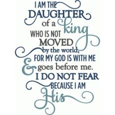 i am his daughter - phrase