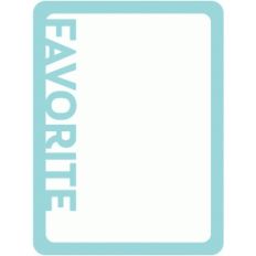 mini placemats favorite