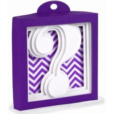 question mark - 3d shadow box series