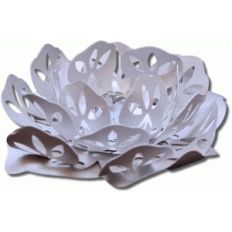 3d six petal doily flower