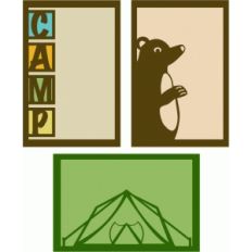 camping pocket cards