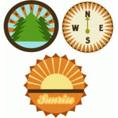 camping badges