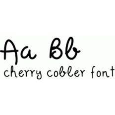 cherry cobler font
