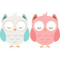 boy and girl owls