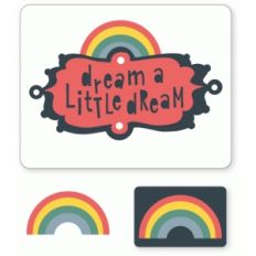 dream a little dream rainbow card set