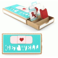 get well pop up drawer card