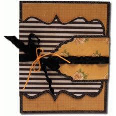 a2 top note bracket fancy fold card