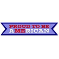 proud to be american banner