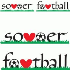 soccer and football