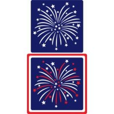 fireworks die cut