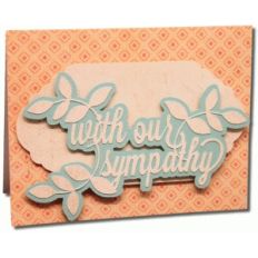 a2 with our sympathy card