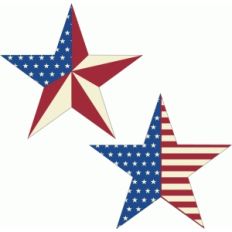 patriotic stars