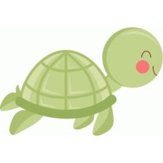 happy sea turtle