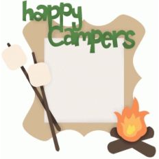 happy campers frame
