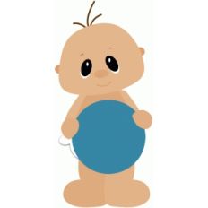 baby boy holding ball
