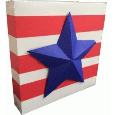 stars and stripes decoration