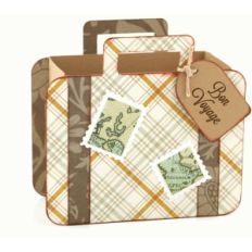 3d luggage suitcase box