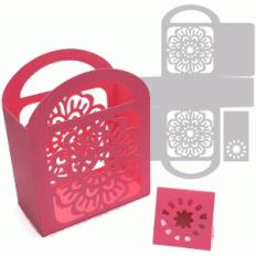 treasure bag with flower design