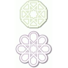 'sketch' islamic stars ornament
