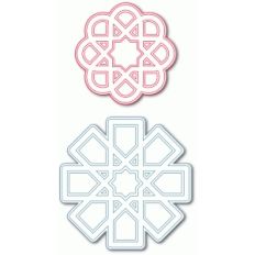 'sketch' islamic stars ornament