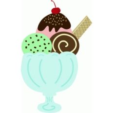 ice cream sundae