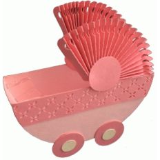 baby carriage treat container