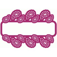 paisley name plate