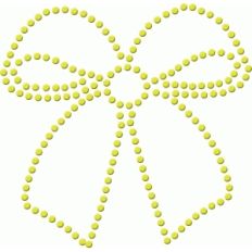 rhinestone bow