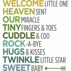 baby list - phrase