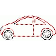 rhinestone car