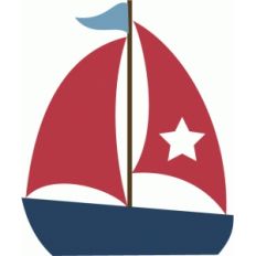 sailboat with star
