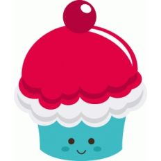 4th of july cupcake