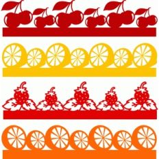 fruit borders set