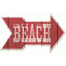 beach arrow