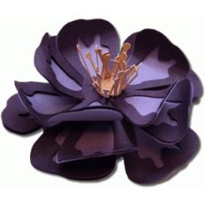 3d layered flower