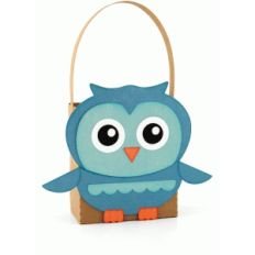 owl shaped favor box